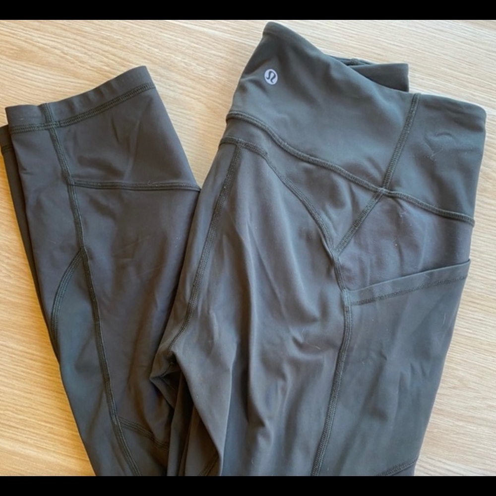 LULULEMON All the Right Places Crop II Leggings size 10